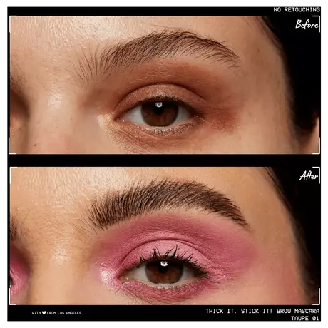 NYX Professional Makeup Thick It. Stick It! Wenkbrauwmascara 1 Taupe