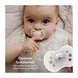 Difrax LOVI Dynamic Fopspeen 6-18M Night & Day Girl 2 stuks
