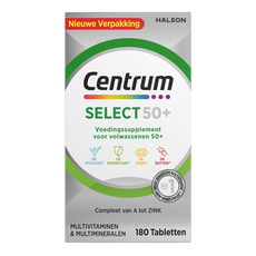 Centrum Select 50+ Multivitaminen Tabletten 180 stuks