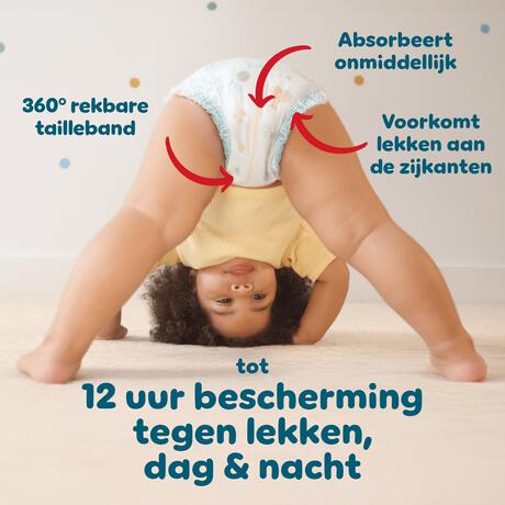 Pampers Baby Dry Pants Voordeelbox Luierbroekjes Maat 8 17KG 72 stuks