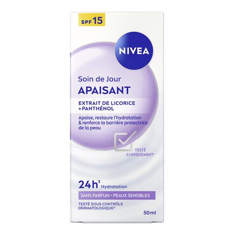 NIVEA Essentials Dagcrème +24H Sensitive SPF15 50 ML