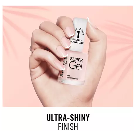 Rimmel London SuperGel Nagellak 091 French Manicure English Rose 8 ML