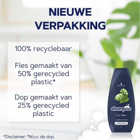 Schwarzkopf for Men Shampoo 400 ML