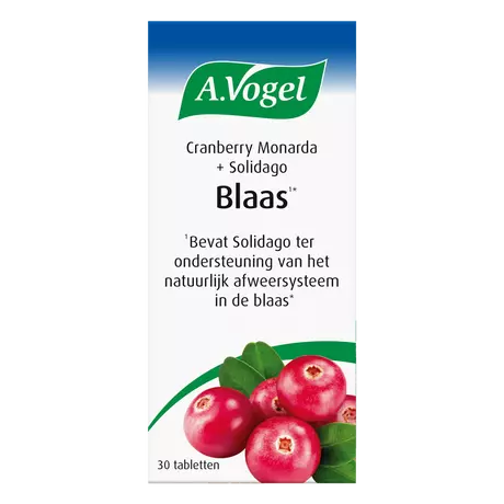 A.Vogel Cranberry Monarda Goed Blaasfunctie Tabletten 30 stuks