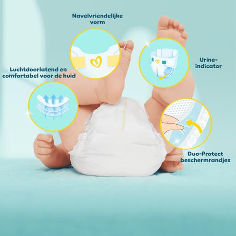 Pampers Premium Protection Luiers Maat 0 0-3 KG 22 Stuks