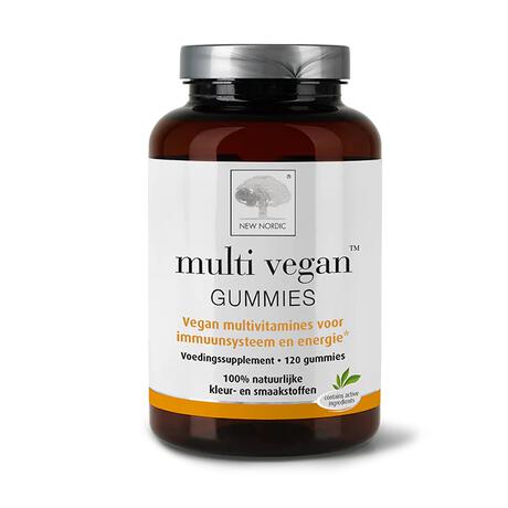 New Nordic Multi vegan gummies 120 tabs