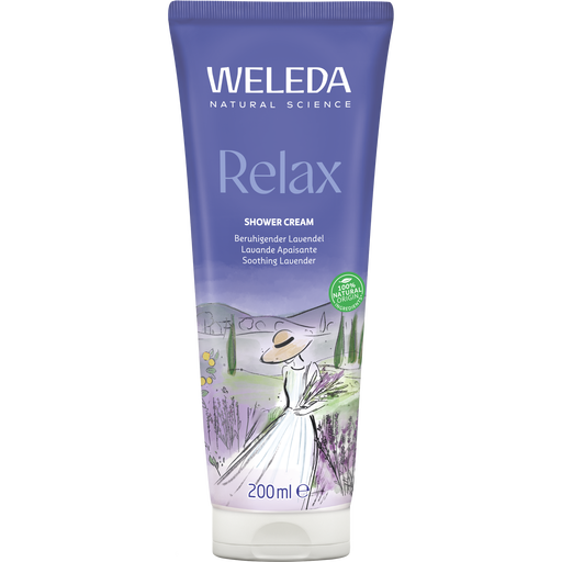 WELEDA Relax Shower Gel Soothing Lavender 200 ML