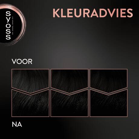 Syoss Haarverf 2-1 Zwartbruin