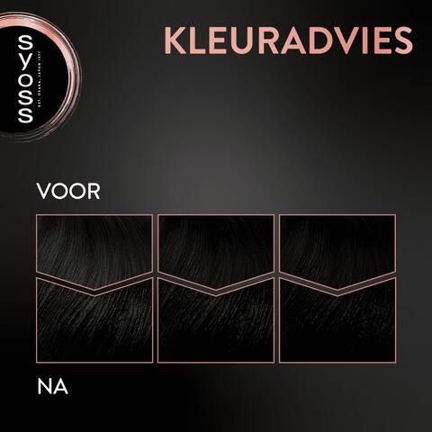 Syoss Haarverf 2-1 Zwartbruin