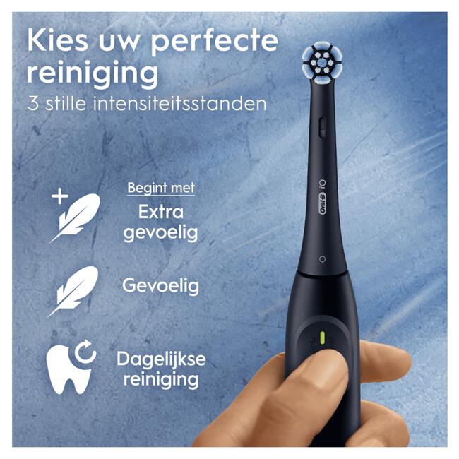 Oral-B iO 2 Duo Zwart & Roze 2 Elektrische Tandenborstels