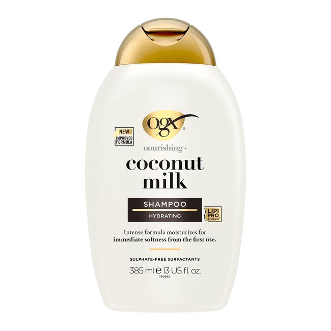 OGX nourishing coconut milk shampoo