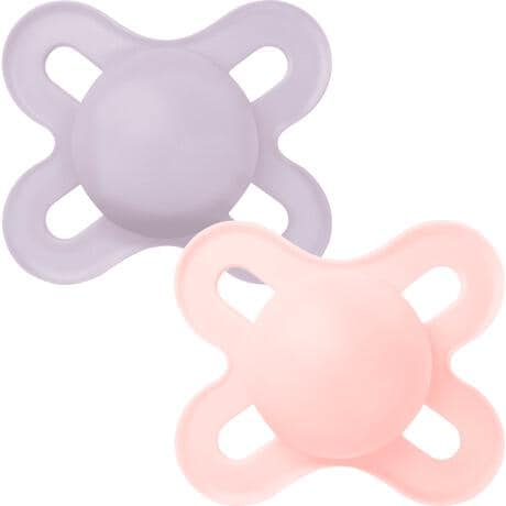 MAM Baby Original Fopspenen Start 0-2 maanden Plain Pink 2 stuks