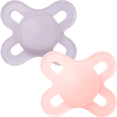 MAM Baby Original Fopspenen Start 0-2 maanden Plain Pink 2 stuks