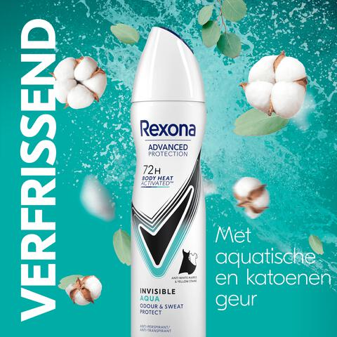 Rexona Woman Advanced Protection Invisible Aqua Deodorant Spray 150 ML