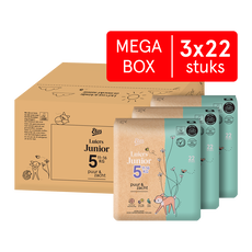 Etos Puur & Zacht Luiers Junior Maat 5 9-15 kg Megabox 66 stuks