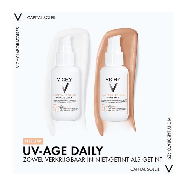 Vichy Capital Soleil UV-Age Daily SPF 50+ Getint 40 ML