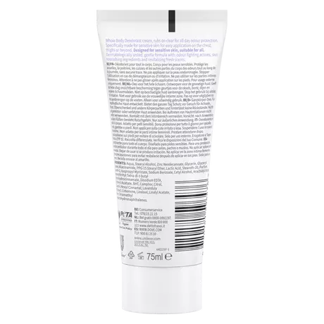 Dove Whole Body Lavender & Chamomile Deocorant Cream 75 gram