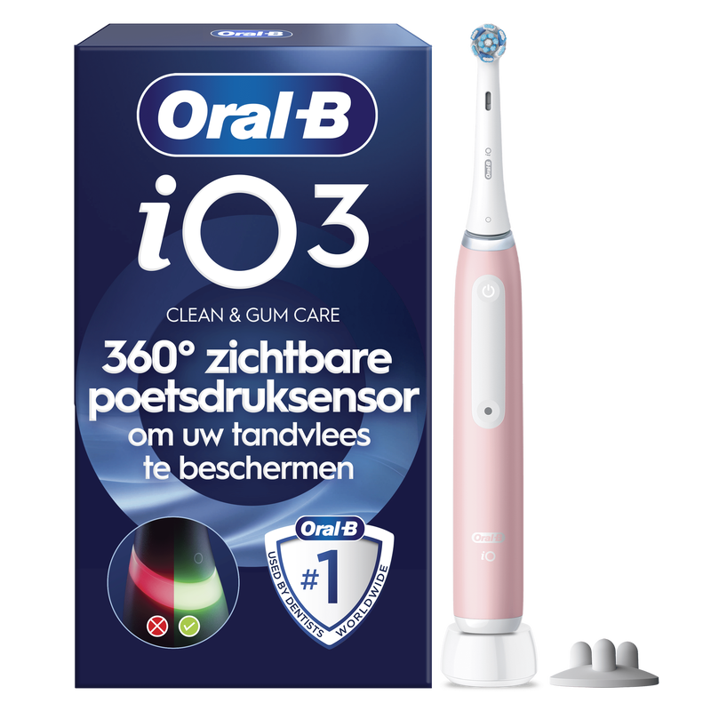 Oral-B iO 3s Roze Elektrische Tandenborstel