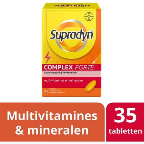 Supradyn Complex Forte Multivitamine Voor Extra Energie 35 Tabletten