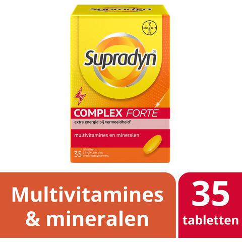 Supradyn Complex Forte Multivitamine Voor Extra Energie 35 Tabletten