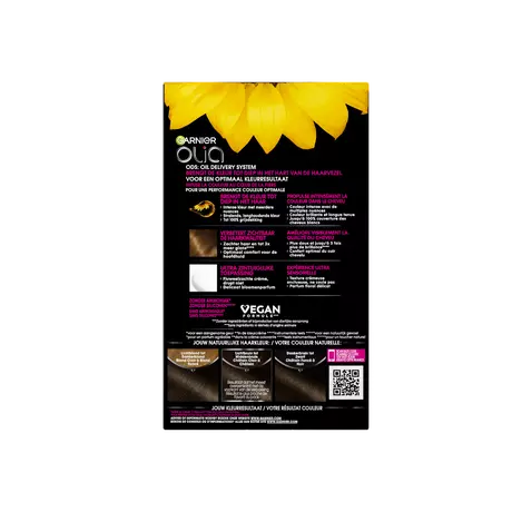 Garnier Olia Permanente Haarverf 5.0 Licht Bruin