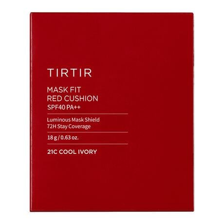 Tirtir Mask Fit Red Cushion Foundation 21C Cool Ivory 