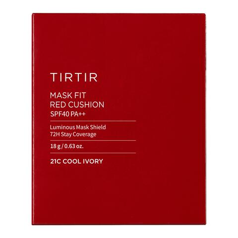 Tirtir Mask Fit Red Cushion Foundation 21C Cool Ivory 