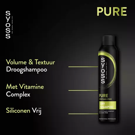 Syoss Pure Perfume Drooghsampoo 200 ML