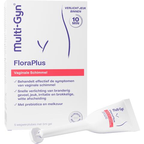 Multi-Gyn FloraPlus Bij Vaginale Schimmel 5X5 ML