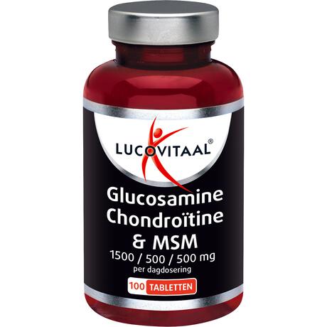 Lucovitaal Glucosamine Chondroïtine & MSM Tabletten 100 stuks