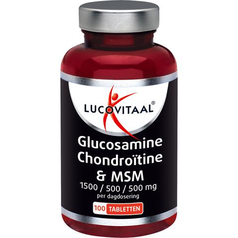 Lucovitaal Glucosamine Chondroïtine & MSM Tabletten 100 stuks
