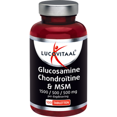 Lucovitaal Glucosamine Chondroïtine & MSM Tabletten 100 stuks