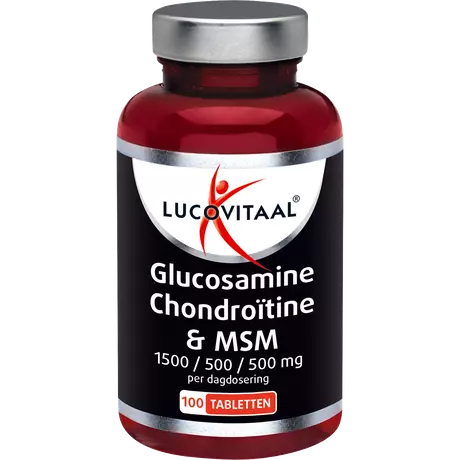 Lucovitaal Glucosamine Chondroïtine & MSM Tabletten 100 stuks