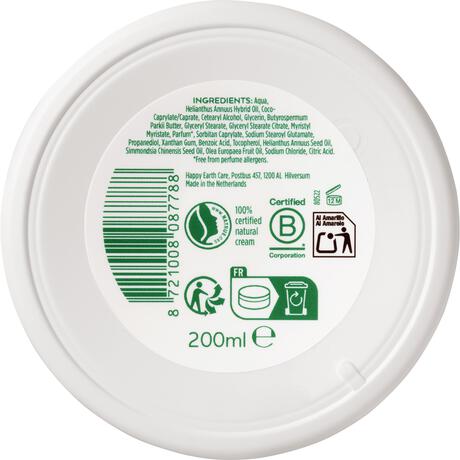 Happy Earth 100% Natuurlijke Mama Care Belly & Body Crème 200 ML