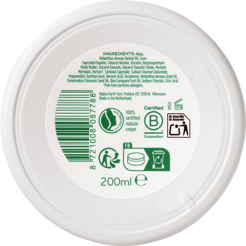Happy Earth 100% Natuurlijke Mama Care Belly & Body Crème 200 ML
