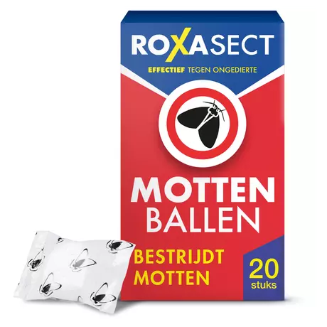 Roxasect Mottenballen 20 stuks