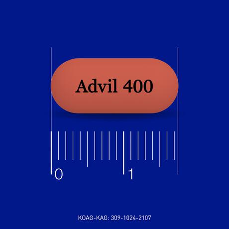 Advil Reliva Forte Oval-Tabs 400 MG Ibuprofen voor Pijn en Koorts 20 stuks