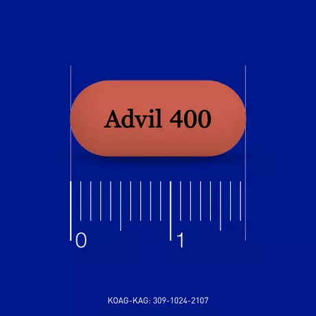 Advil Reliva Forte Oval-Tabs 400 MG Ibuprofen voor Pijn en Koorts 20 stuks