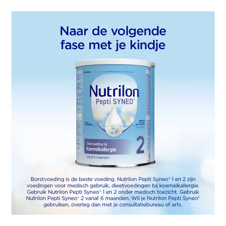 Nutrilon Pepti Syneo 1 Dieetvoeding Vanaf 0-6 Maanden 800 gram