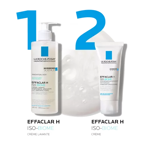 La Roche-Posay Effaclar H Iso-biome Hydraterende Reinigingscrème 390 ML