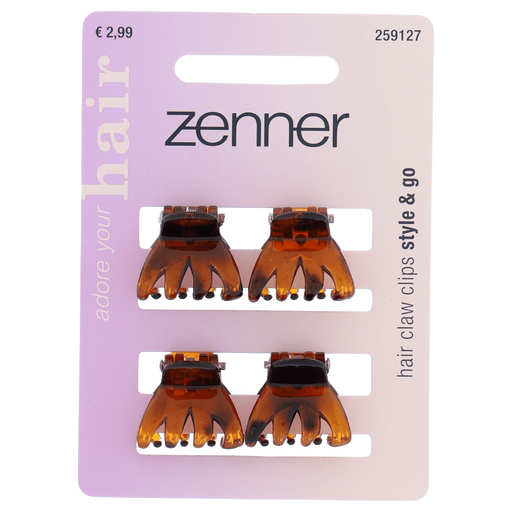 Zenner Haarklem mini 4x
