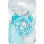 Sundaze Micro USB Charging Cable Braided Blue 2 M
