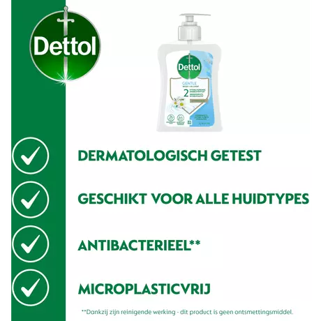 Dettol Gentle Kamille & Katoenbloesem Antibacteriële Handzeep 250 ML