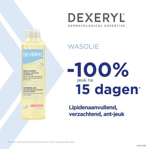 Dexeryl Reinigingsolie Droge Huid 200 ML