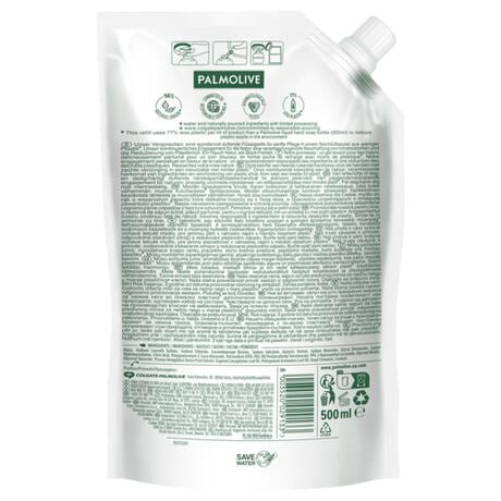 Palmolive Naturals Handzeep Melk- en Amandel Navul 500ml