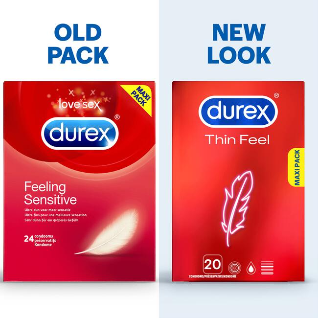 Durex Condooms Thin Feel 20 stuks