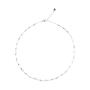 BiSjU Jewellery Ketting Met Sterretjes Silver Stainless Steel