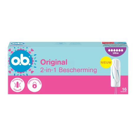 O.B. Original Dynamic Fit Ultra Tampons 16 Stuks