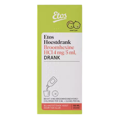 Etos Kind Hoestdrank Broomhexine HCI 4 MG 5 ML