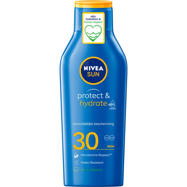 NIVEA SUN Zonnebrand Protect & Hydrate Zonnemelk SPF 30 200 ML